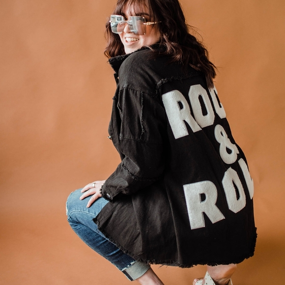 Rock N Roll Denim Jacket - Picture 3 of 4